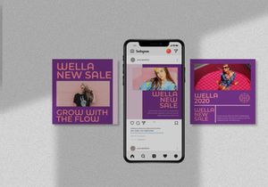 Wella Instagram Template