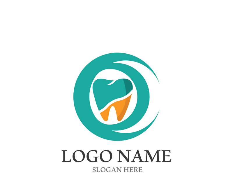 Dental logo template vector illustration icon design