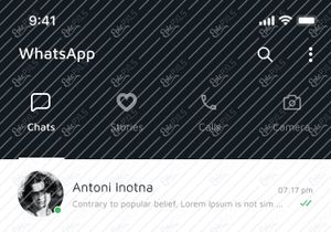 Aplikasi Chat - Konsep Redesain WhatsApp