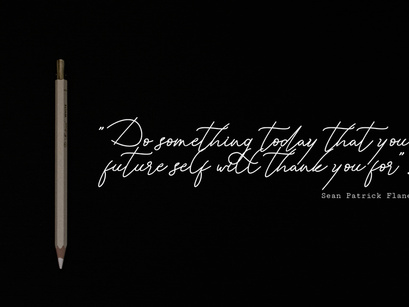 Daughter - A Monoline Classy Font Script