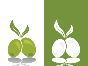 Extra virgin olive oil logo icon design vector illustration preview picture