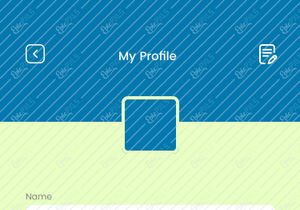 My profile and Settings screens concept