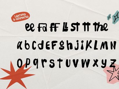 Rokam Letter | Hand Drawn Display