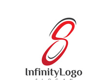 Infinity Design Vector icon illustration Logo template design