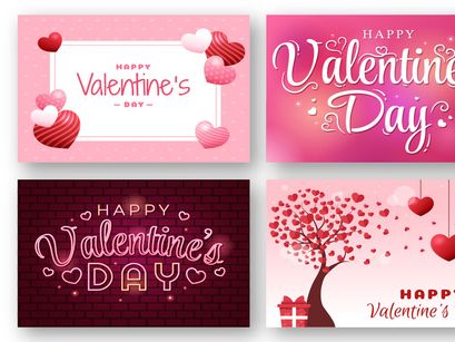 15 Happy Valentines Day Illustration