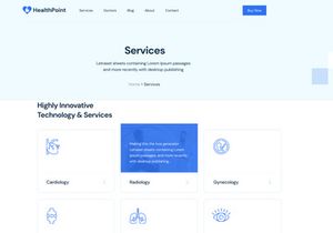 Healthpoint Pro NextJs Medical and Healthcare Website Template