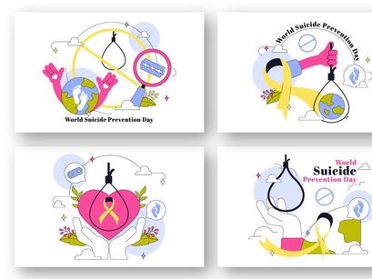 10 World Suicide Prevention Day Illustration
