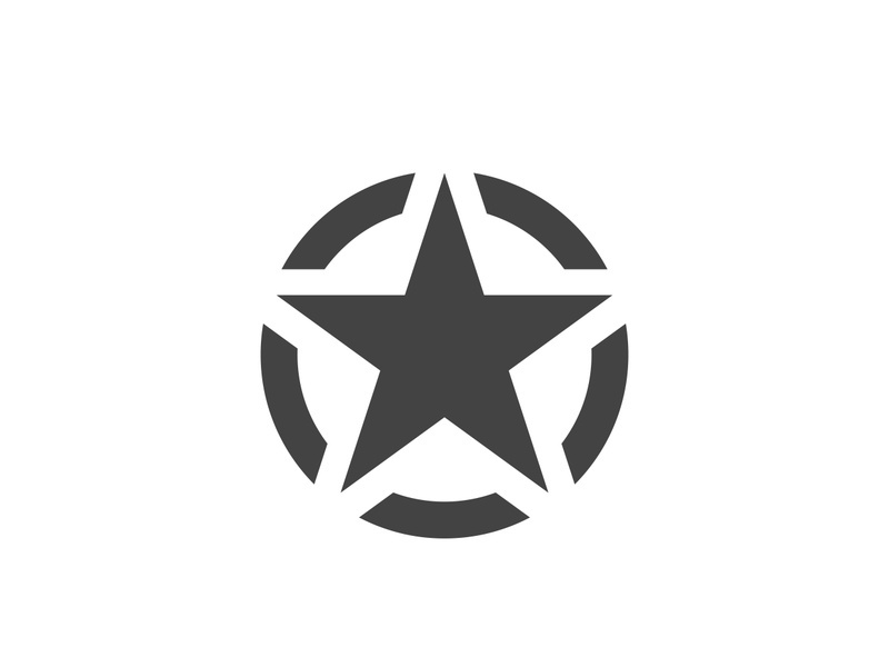 Star Logo Template icon illustration design