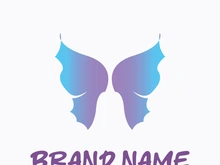 Butterfly logo design