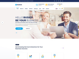 Corporate Business PSD Template preview picture