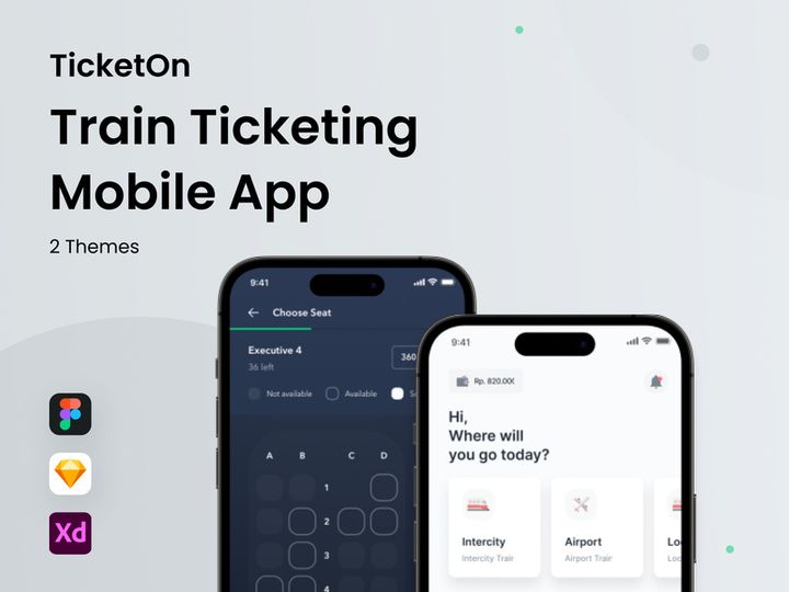 TicketOn - Train Ticket Mobile App