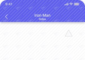 Design de UI do Aplicativo Messenger