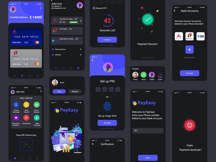 Payeasy Wallet UI kit