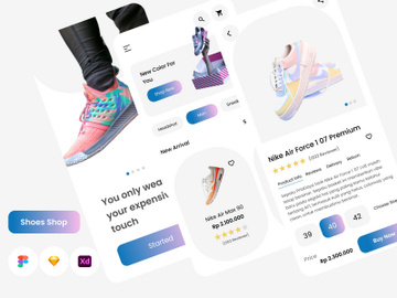 Shoes Shop Mobile App preview picture