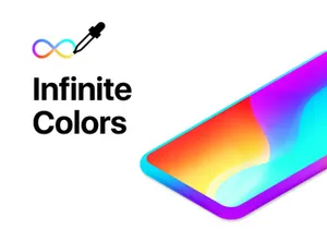 Free 6K Mobile Mockup: 10 Colors