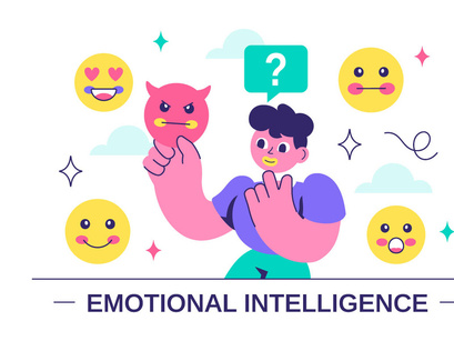 10 Emotional Intelligence Illustration