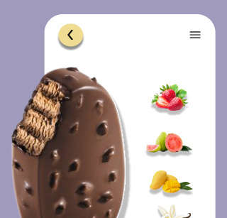 Ice Cream Shop UI Design