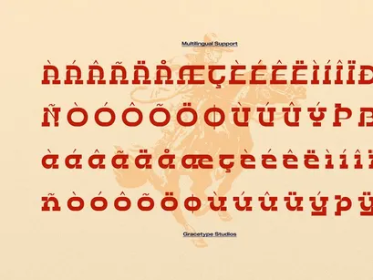 Bebop Rodeo | Western Slab Serif