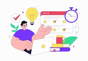 10 Online Test Vector Illustration
