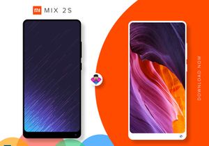 Mi Mix 2S Mockup