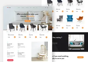 Furnity - Website Template Furniture