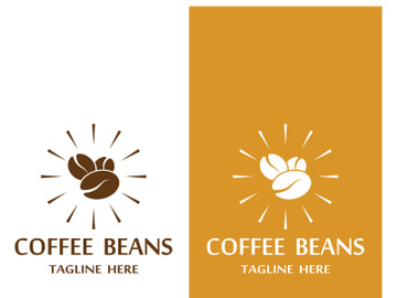 Premium coffee bean logo design. preview picture