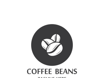 Premium coffee bean logo design. preview picture