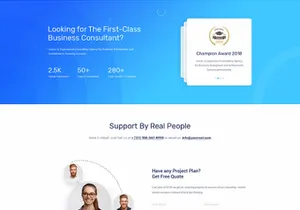 Consulting PSD Template