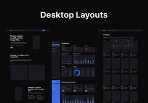 Dash UI Kit - Dark