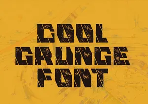 Mecha Grunge - Free Font