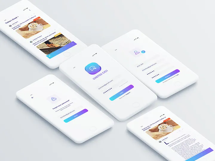 A Blogging app
