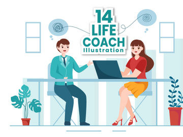 14 Life Coach Illustration preview picture