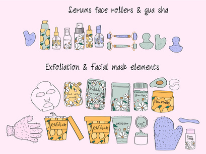 Self-Care Rituals illustration pack