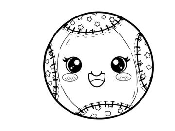 cute clock face with eyes and smile vector illustration preview picture