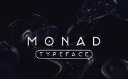 Monad Display Free Typeface