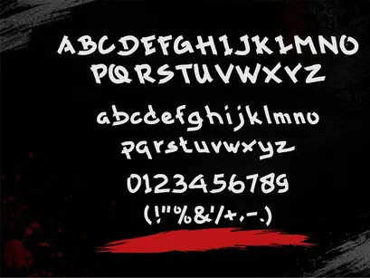 Midnil Brush – Wild Stroke Display Font