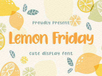 Lemon Friday - Free Font