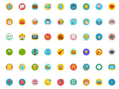 Online Stores and Sales Icons & Illustrations Pack