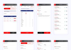 E-Setup Management App UI Kit