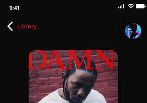 Apple Music Dark Theme