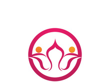 Beauty Vector lotus flowers design logo Template icon