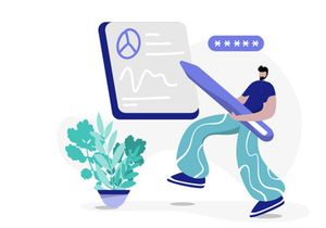 Social Media flat illustration