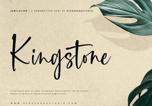 Jubilation - Handwritten Font