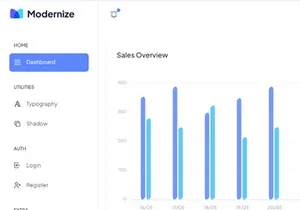 Modernize Free Vuetify Vuejs Admin Dashboard Template