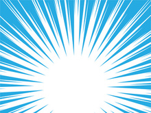 Speed Lines Comic Book Design Element Vector Illustration