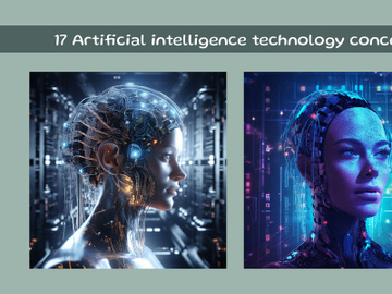 Artificial intelligence technology concept preview picture