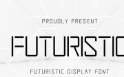 Futuristic - Display Font