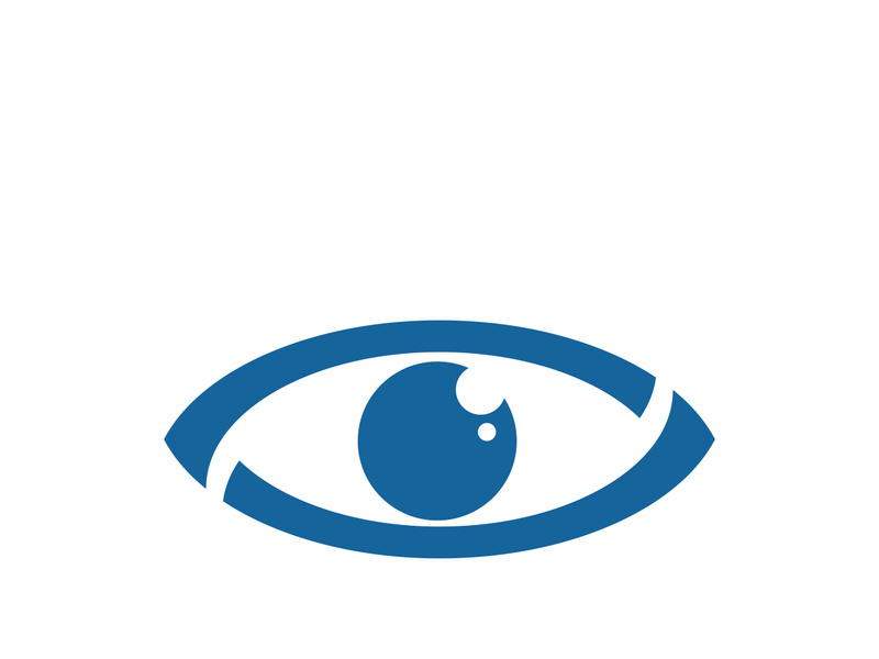 Eye vector logo design image template