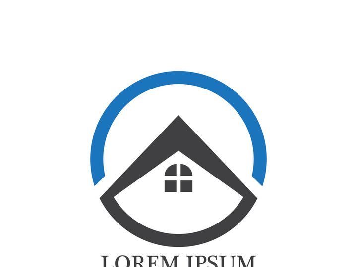 Real Estate home building , Property and Construction Logo design