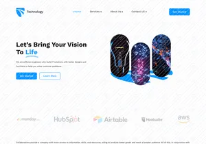 Software Housing Landing Page
